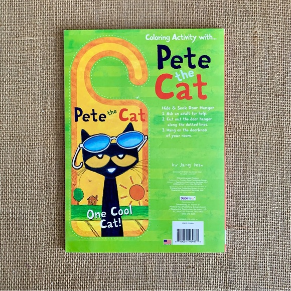 PETE THE CAT Pizza Pie Game & Pete the Cat Coloring Book - Picture 14 of 15